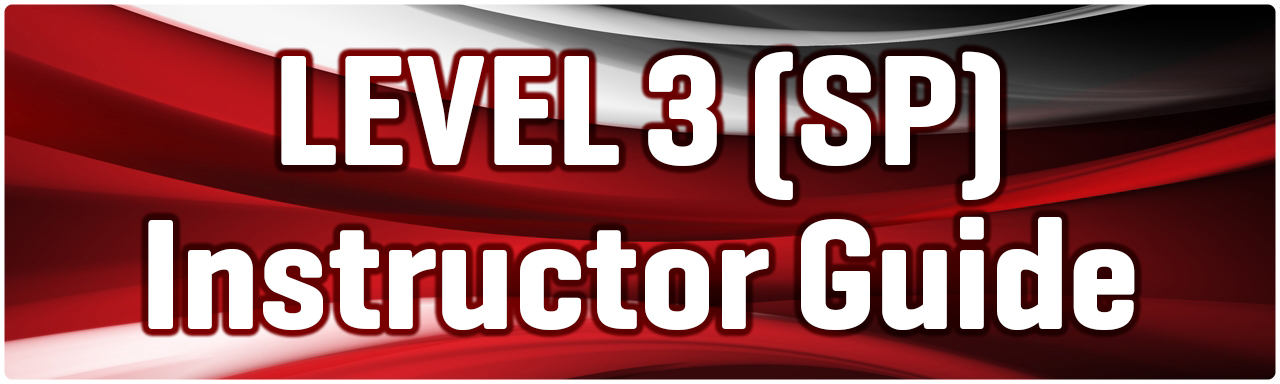 Level 3 SP Instructor Guide