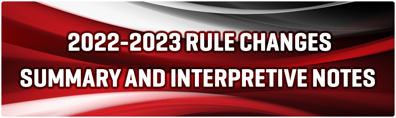 2022-23 Rule Changes