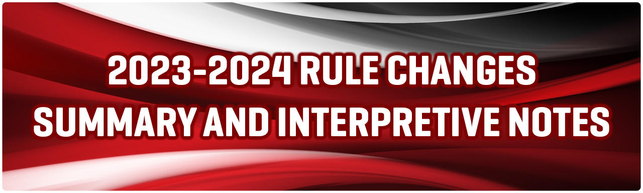 2024 Rule Changes