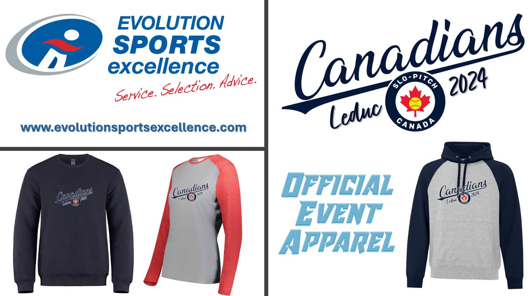 EVOLUTION SPORTS EXCELLENCE - ONLINE OFFICIAL EVENT APPAREL