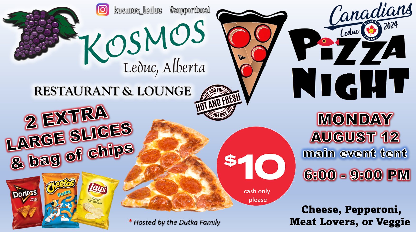 KOSMOS PIZZA NIGHT!!