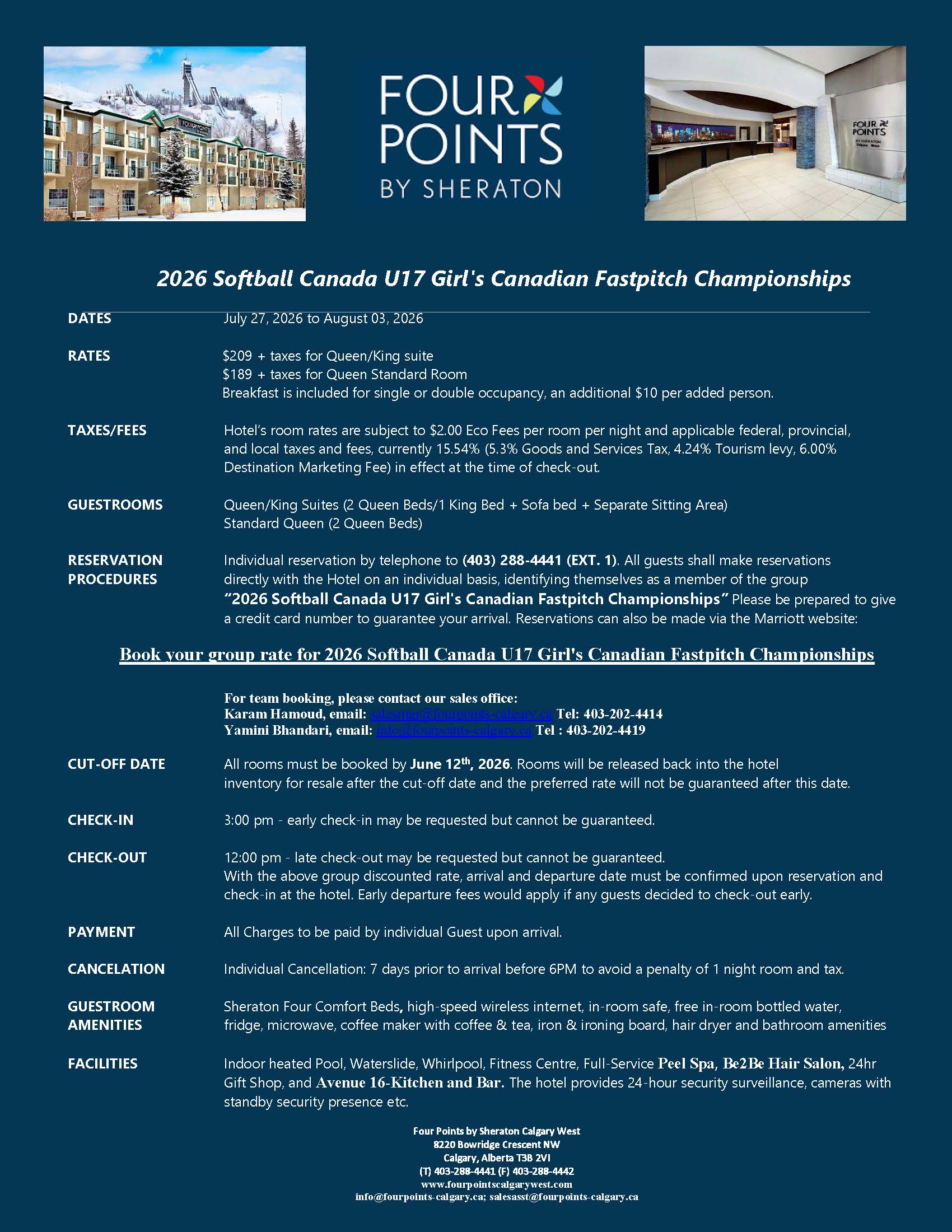 Four Points Info Sheet