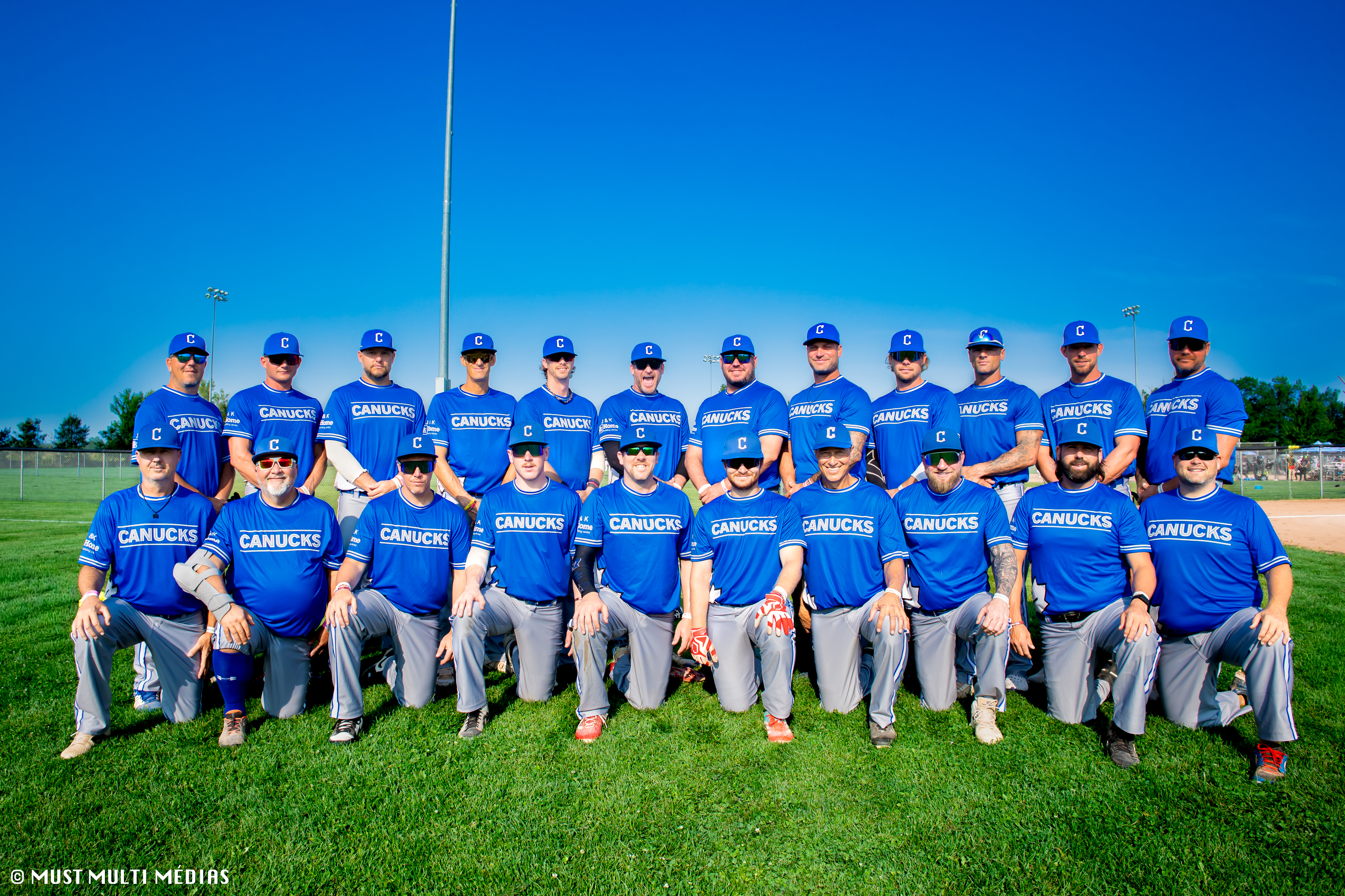 Canucks Take Gold at Men's Canadian Slo-Pitch Championship